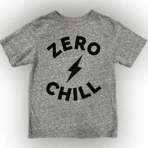 | Grey Graphic T-Shit (ZERO CHILL) | Boys Small 5/6 |